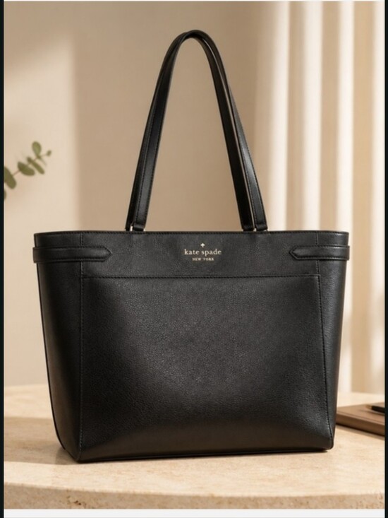 kate spade Handbags - kate spade Black Pebbled Leather Tote